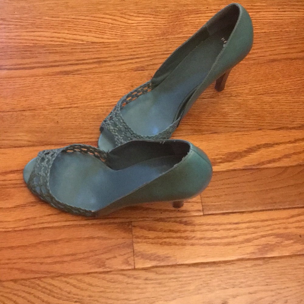 Topshop Open Toe Heels